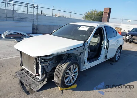 2018 Infiniti Q50 2.0T Pure z USA, uszkodzony, nr VIN JN1CV7APXJM400065